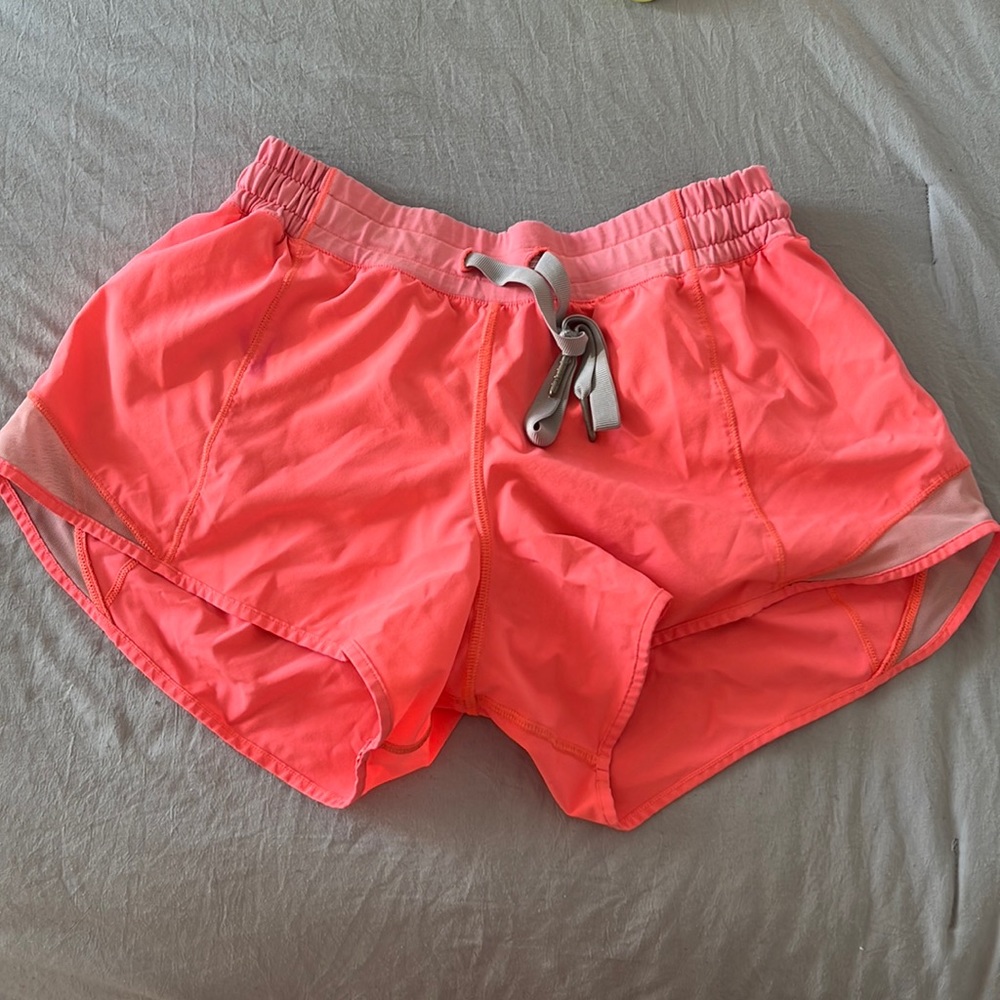 Pink lululemon shorts!